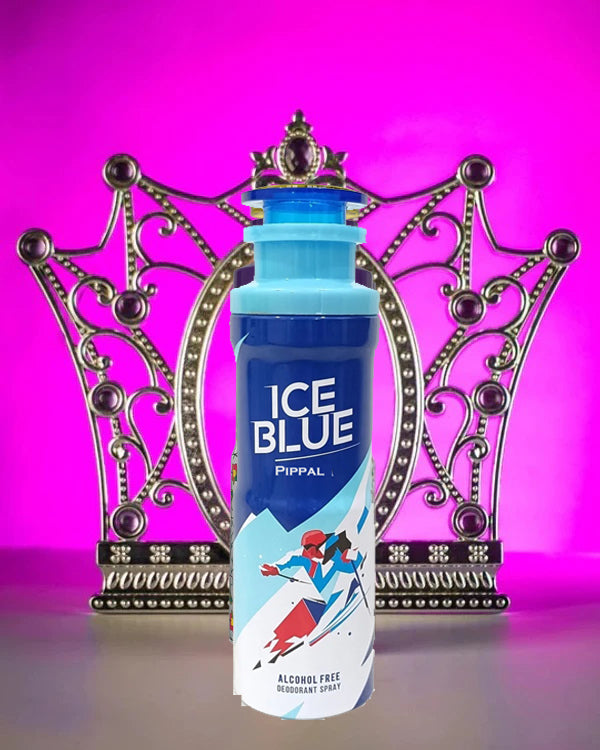Ice Blue Alcohool Free DeoDorant Spray 200ml (Pack of 3)
