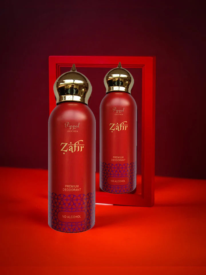 Zafir PREMIUM DEODORANT No Alcohol 200 Ml (Pack of 2)