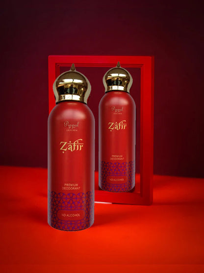 Zafir PREMIUM DEODORANT No Alcohol 200 Ml (Pack of 2)