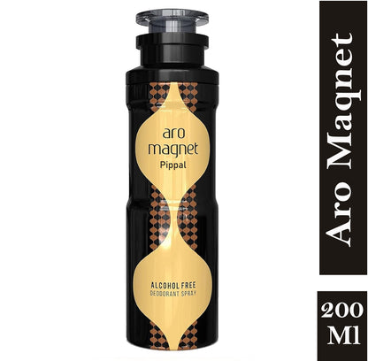 Aro Magnet Alcohol Free DeoDorant Spray 200ml (Pack of 1)