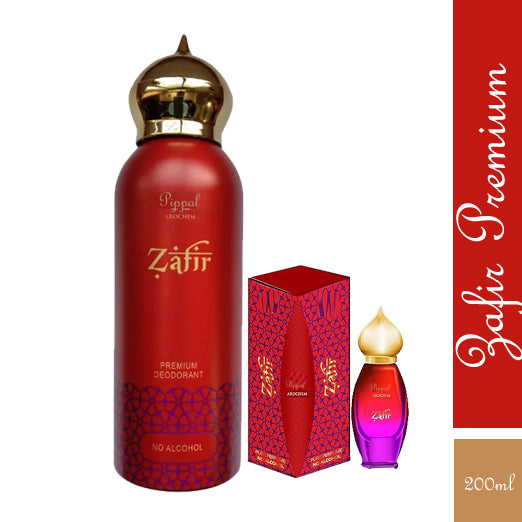 Zafir PREMIUM DEODORANT No Alcohol 200 Ml (Pack of 1)