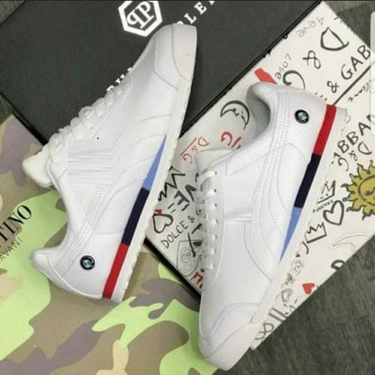 Puma Roma Shoes X BMW Motorsports Shoes For Men – White