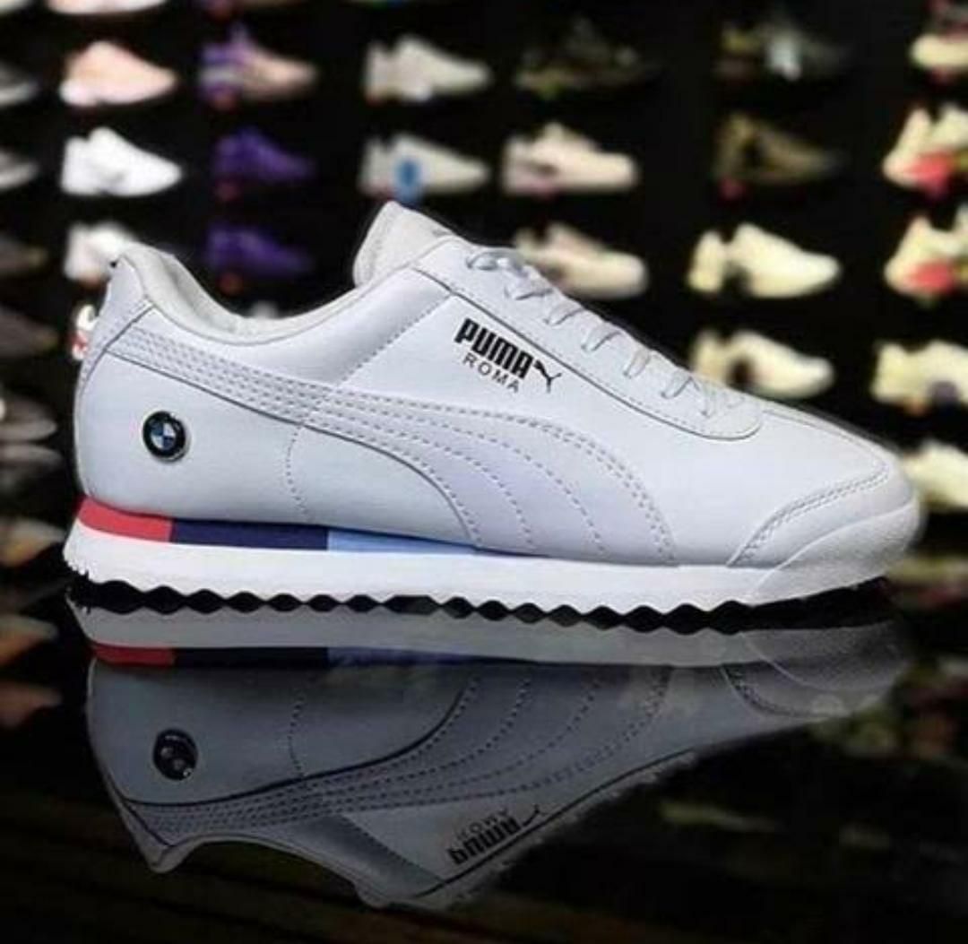 Puma Roma Shoes X BMW Motorsports Shoes For Men – White