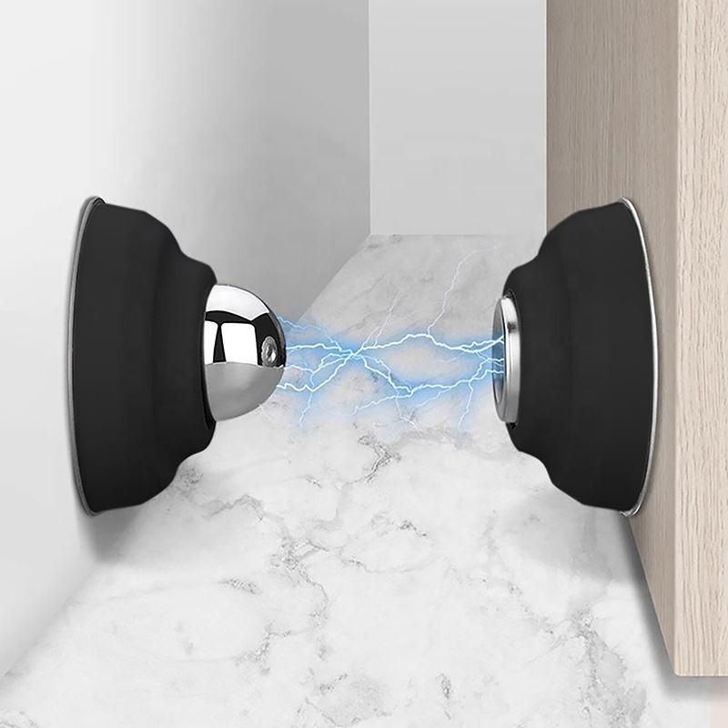 Magnetic Door Stoppers Stainless Steel Door Stops for Wall and Floor Mounting