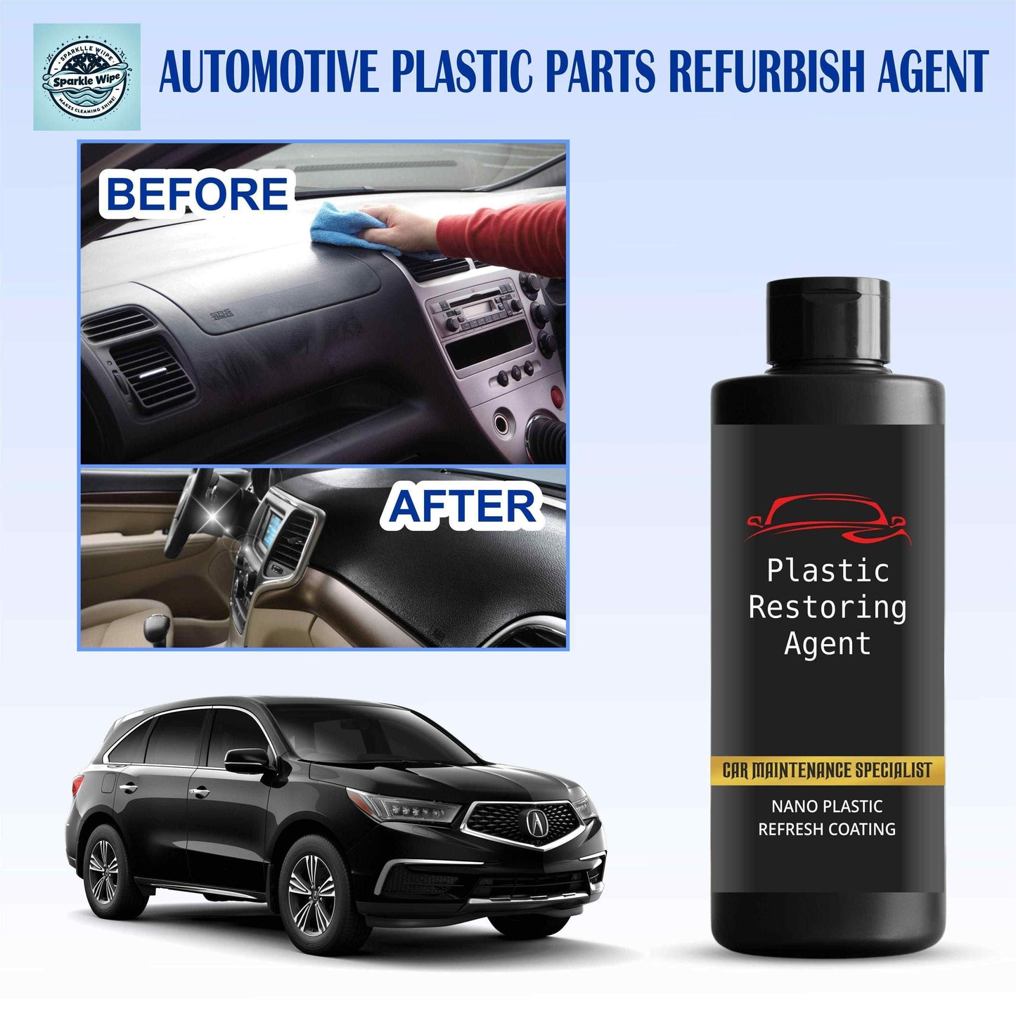 Plastic Revitalizing Coating for Car