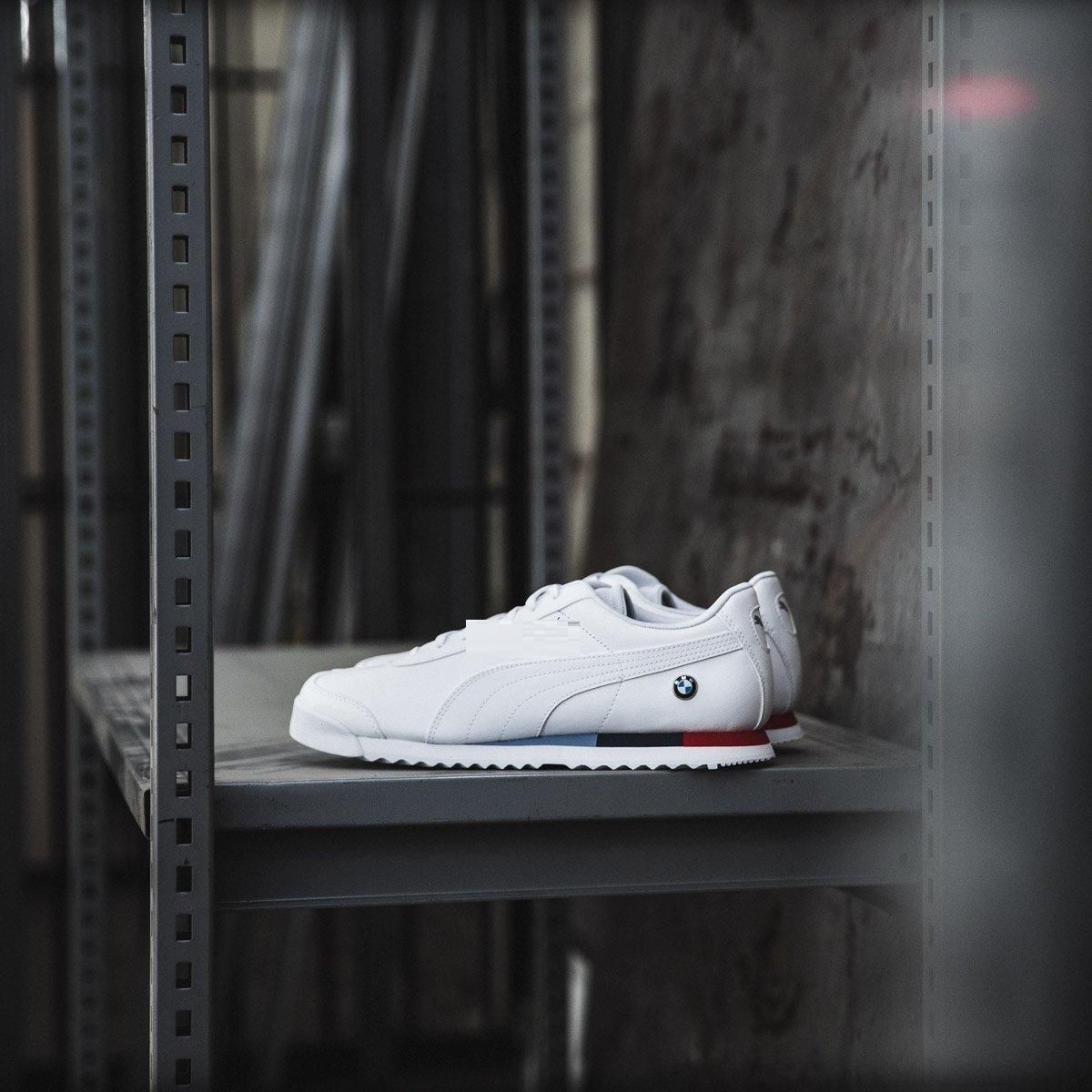Puma Roma Shoes X BMW Motorsports Shoes For Men – White