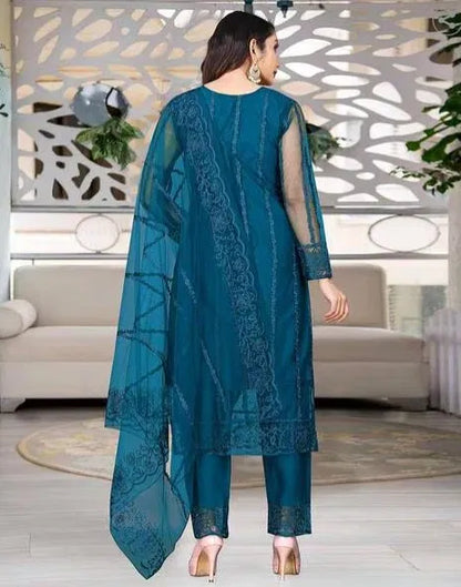 Kurta With Dupatta And Bottomwear